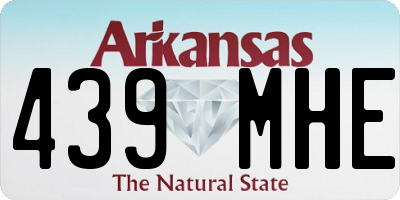 AR license plate 439MHE