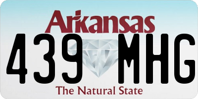 AR license plate 439MHG