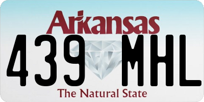 AR license plate 439MHL
