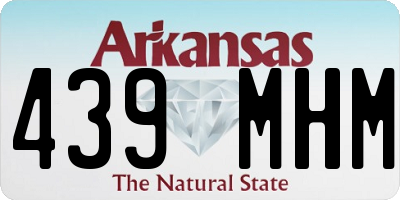 AR license plate 439MHM