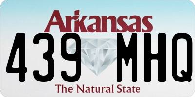 AR license plate 439MHQ