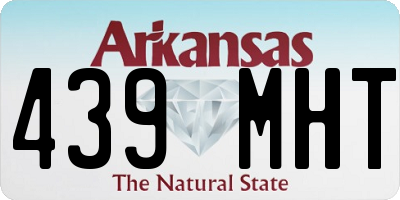 AR license plate 439MHT