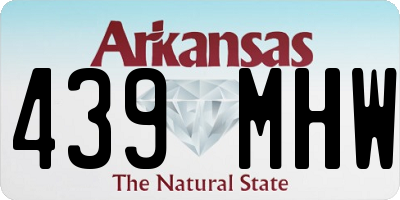 AR license plate 439MHW