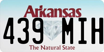 AR license plate 439MIH