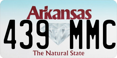 AR license plate 439MMC