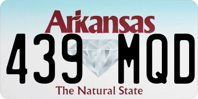 AR license plate 439MQD