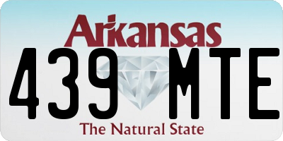 AR license plate 439MTE