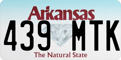 AR license plate 439MTK