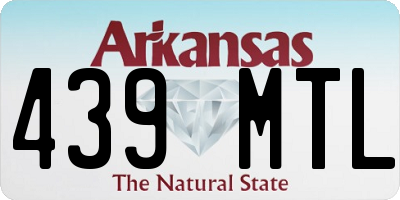 AR license plate 439MTL
