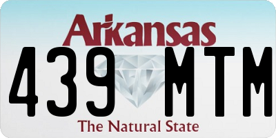 AR license plate 439MTM