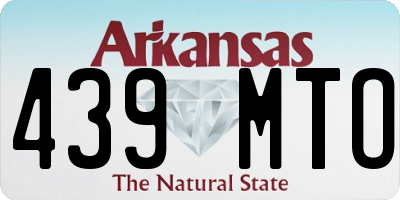 AR license plate 439MTO