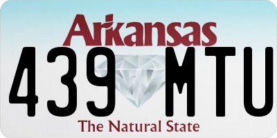 AR license plate 439MTU