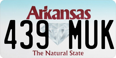 AR license plate 439MUK