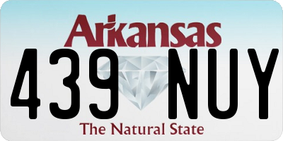 AR license plate 439NUY