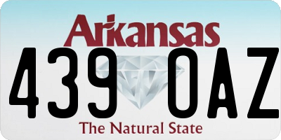 AR license plate 439OAZ
