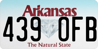 AR license plate 439OFB