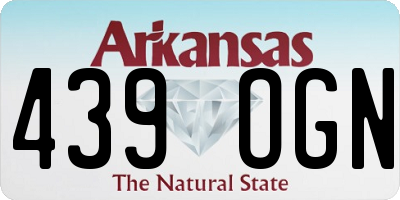 AR license plate 439OGN