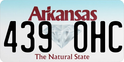 AR license plate 439OHC