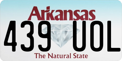 AR license plate 439UOL