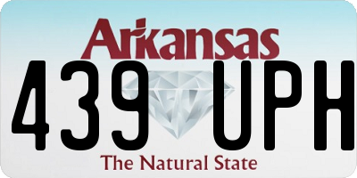AR license plate 439UPH