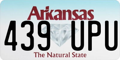 AR license plate 439UPU