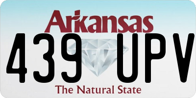 AR license plate 439UPV