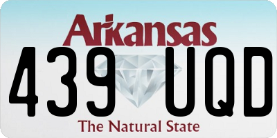 AR license plate 439UQD
