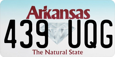 AR license plate 439UQG