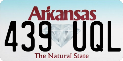 AR license plate 439UQL