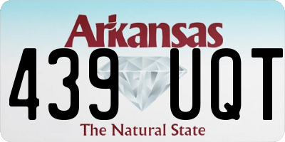 AR license plate 439UQT