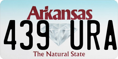 AR license plate 439URA