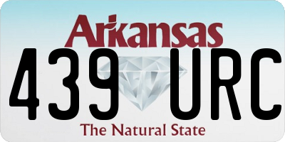 AR license plate 439URC