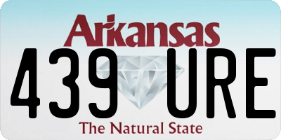 AR license plate 439URE