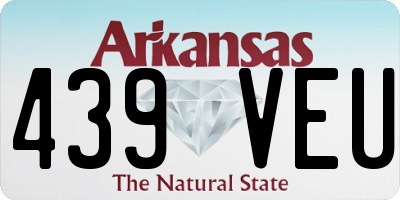AR license plate 439VEU