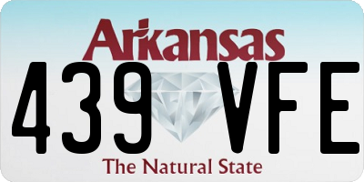 AR license plate 439VFE