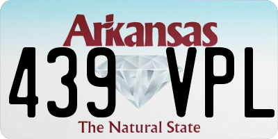AR license plate 439VPL