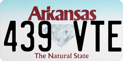 AR license plate 439VTE