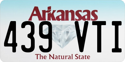 AR license plate 439VTI