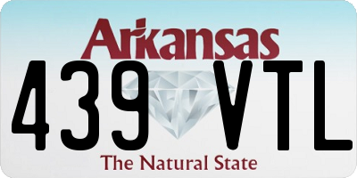 AR license plate 439VTL