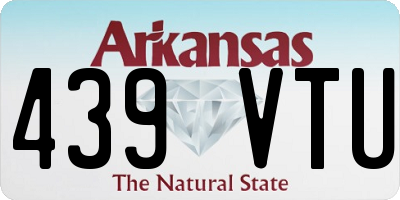 AR license plate 439VTU