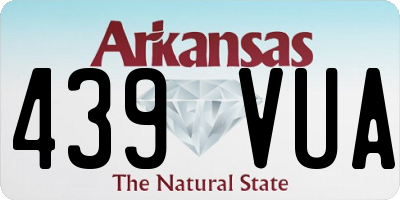 AR license plate 439VUA