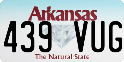 AR license plate 439VUG