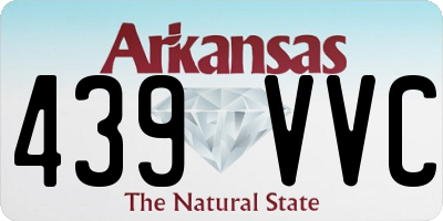 AR license plate 439VVC