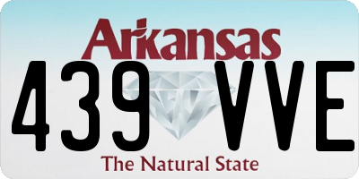 AR license plate 439VVE