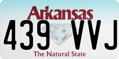 AR license plate 439VVJ