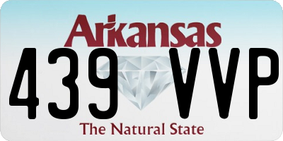 AR license plate 439VVP