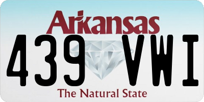 AR license plate 439VWI