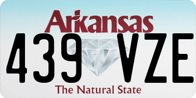 AR license plate 439VZE