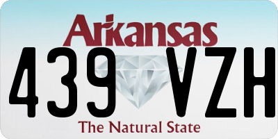 AR license plate 439VZH