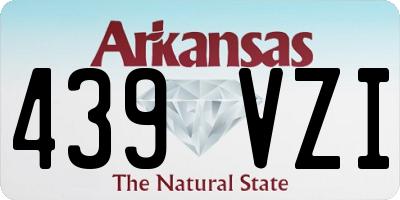AR license plate 439VZI